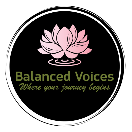 Aimee Chouinard Balanced Voices Psychotherapy Logo